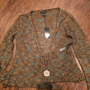 cardigan sweater size xl but fits like Large